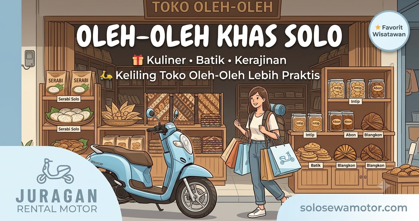 Oleh-Oleh Khas Solo yang Wajib Dibeli, Jangan Pulang dengan Tangan Kosong!
