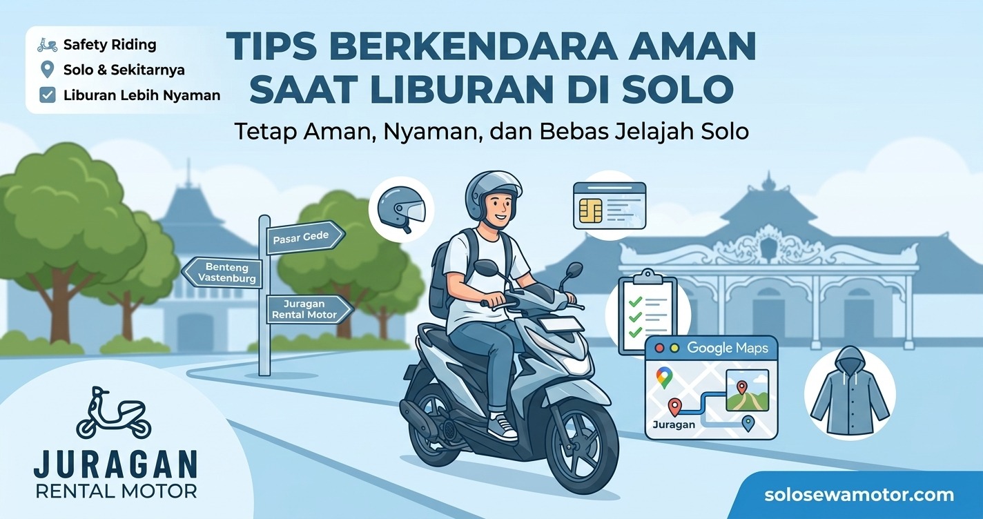 Tips Berkendara Aman Saat Liburan di Solo