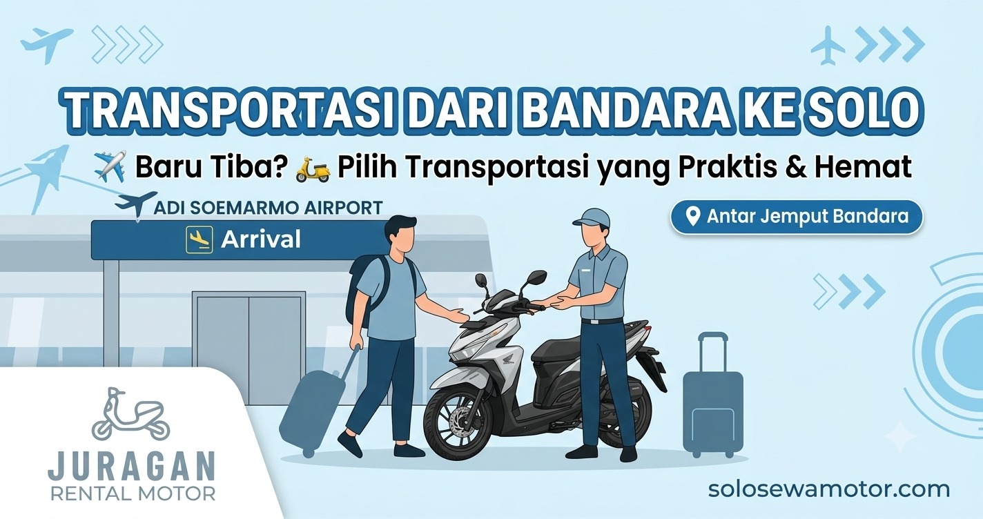 Transportasi dari Bandara Adi Soemarmo ke Kota Solo, Mana yang Paling Praktis?